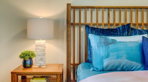Bed and night stand
