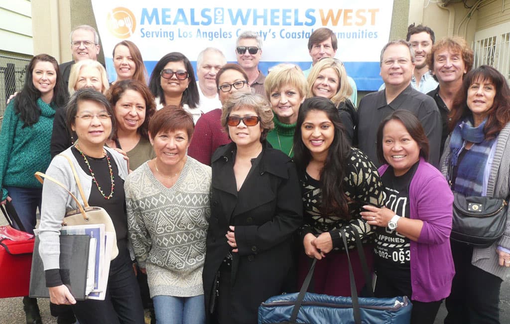 Watt Companies team volunteering for Meals on Wheels
