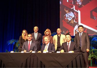 Watt Companies and Mayor Garcetti